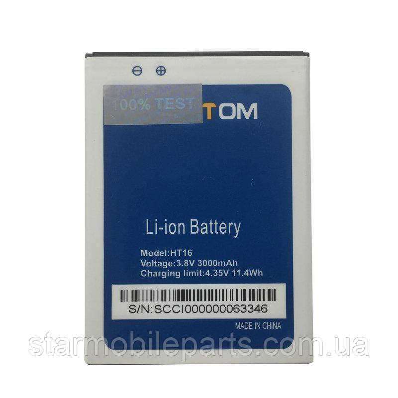Акумулятор (АКБ, батарея) HomTom HT16 Pro (Li-ion 3.8 V 3000mAh)