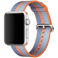 Ремешок Woven Nylon Apple 38mm/40mm Series 1/2/3 - Orange