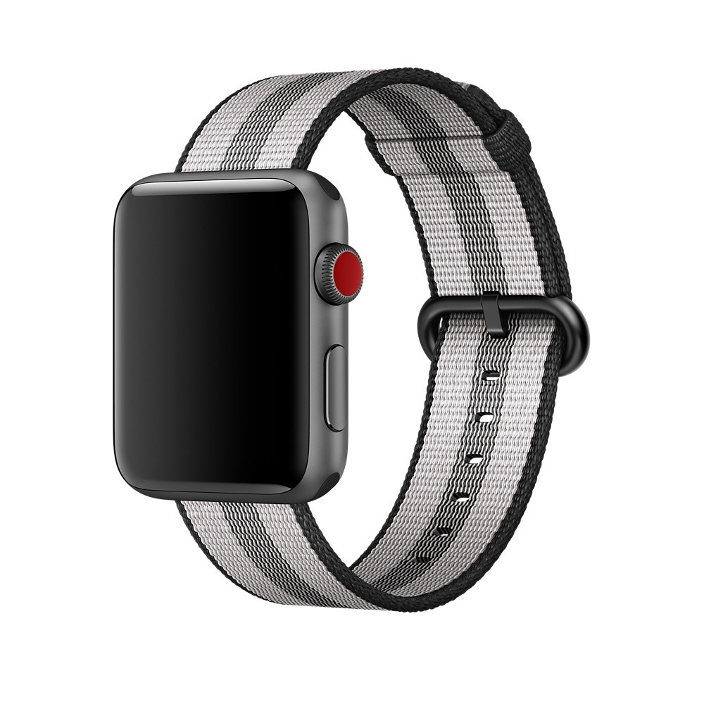 Ремінець Woven Nylon Apple 38mm/40mm Series 1/2/3 - Black