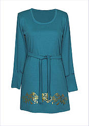 Трикотажне плаття з вирізом Хризантеми
