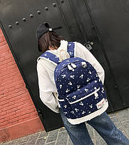 Тканинний набір 4в1 з принтом зайчиків, фото 5