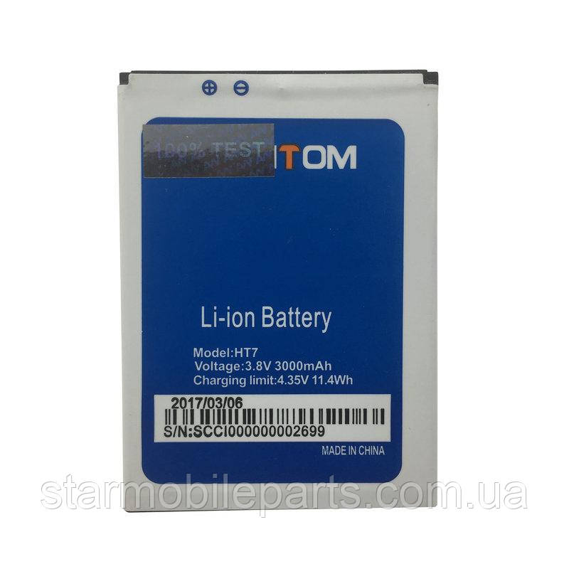 Акумулятор (АКБ, батарея) для HomTom HT7 Pro (Li-ion 3.8 V 3000mAh)