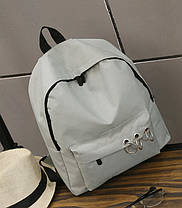 Шкільний тканинний рюкзак із пірсингом, фото 4