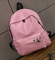 Шкільний тканинний рюкзак із пірсингом, фото 3