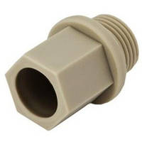 Заглушки поліпропіленові з різьбою