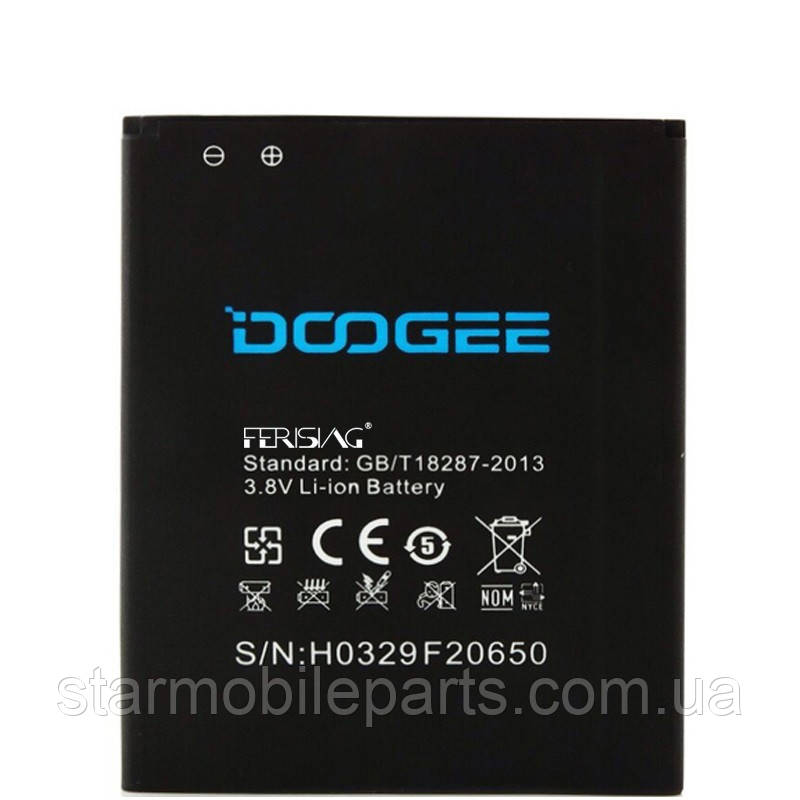 Акумулятор (АКБ, батарея) для Doogee F2 Ibiza (Li-ion 3.8 V 2500mAh)