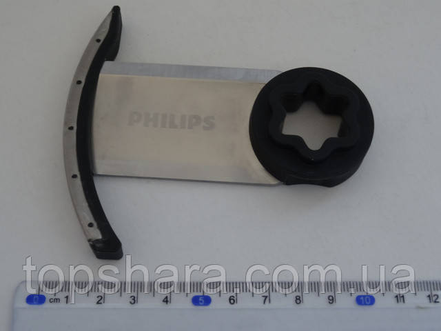 Нож в большую чашу для кубикорезки блендера Philips HR1659