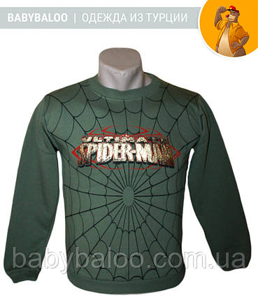 Толстовка для хлопчик "Spider" начісування(від 7 до 10 років), фото 1