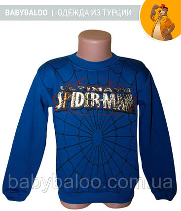 Толстовка для хлопчик "Spider" начісування(від 3 до 6 років), фото 1