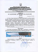 Ніж мисливський універсальний 2565 L 260 мм у шкіряному чохлі, фото 5