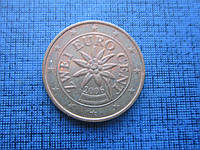 Монета 2 евроцента Австрия 2006
