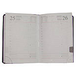 Щоденник датований 2019 BRISK OFFICE MIRADUR А6 (9,5х13,5) Чорний, фото 3