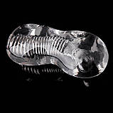 Прозорий мастурбатор Boa, фото 9