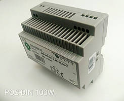 Блок живлення для світлодіодної стрічки POS-DIN100-12/plastik