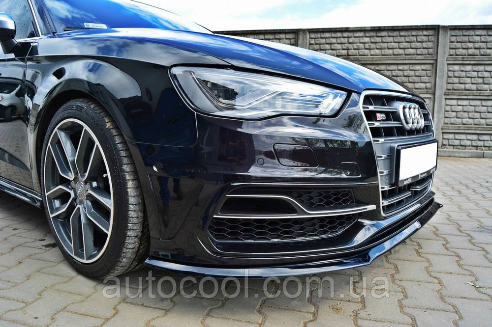 ДИФУЗОР ПЕРЕДНОГО БАМПЕРА AUDI S3 8V SPORTBACK 2013+г.в.