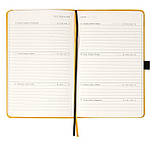 Тижневик 2019 Axent Strong 8505-08-A, А5-, 96 аркушів, жовтий, фото 3