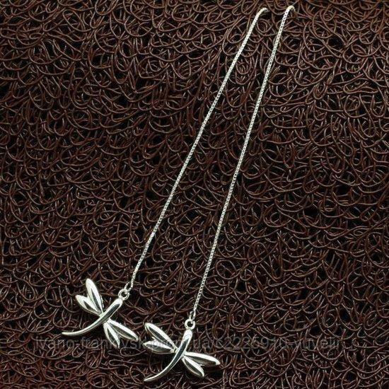 Протяжні сережки "Летять бабки"