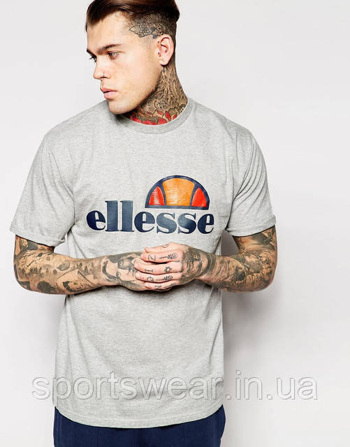 Чоловіча сіра Футболка Ellesse "" В стилі Ellesse ""
