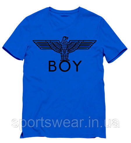 Чоловіча синя Футболка BOY LONDON Бій Лондон