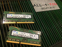 Оперативна пам`ять SAMSUNG DDR3 4GB SO-DIMM 1Rx8 PC3 12800S 1600mHz Intel/AMD