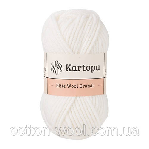 Elite Wool Grande 010 (Еліт Вул Гранде) 51% — Акрил, 49% — Вовна