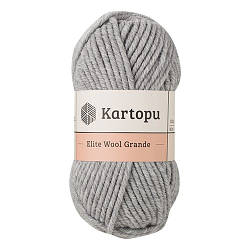 Elite Wool Grande 1001 (Еліт Вул Гранде) 51% — Акрил, 49% — Вовна