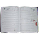 Щоденник датований 2019 BRISK OFFICE SARIF Стандарт А5 (14,2х20,3) бордовий, фото 3
