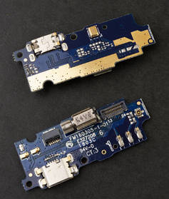 Плата з конектором USB і мікрофоном для Meizu M2