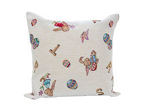 Наволочка великодня гобеленова декоративна LiMaSo 45х45 см