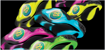 Power Balance Neon Swirl Неоновий вихор bands