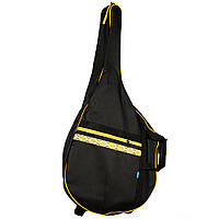 Чохол для бандури чернігівської, львівської без утеплювача. Жовтий орнамент