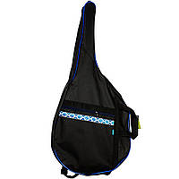 Чохол для бандури чернігівської, львівської утеплювач 10мм. Синій орнамент