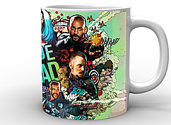 Кухоль GeekLand білий Загін Самогубців Suicide Squad SS.02.007