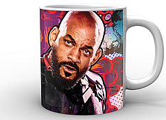 Кухоль GeekLand білий Загін Самогубців Suicide Squad Дедшот SS.02.011