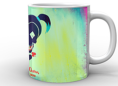 Кухоль GeekLand білий Загін Самогубців Suicide Squad smile SS.02.014