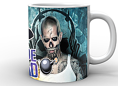 Кухоль GeekLand білий Загін Самогубців Suicide Squad El Diablo SS.02.035