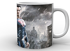 Кружка GeekLand біла Супермен Superman Superman Rain SP.02.008