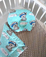 Ковдра конверт пледик для дитини в ліжечко, фото 2