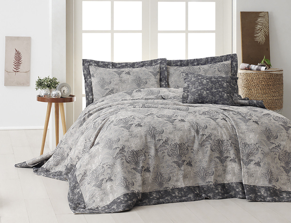 Покривало з наволочками First Choice 240*260 Tango Imera gri