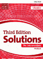 Solutions Third Edition Pre-Intermediate Workbook (Edition for Ukraine) / Рабочая тетрадь