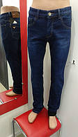 Мужские утепленные джинсы приуженные флис