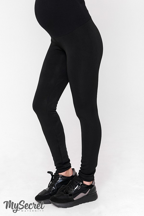 Теплые лосины на велюре для беременных TWIGGI EXTRA SP-40.041 черные ...