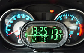 Годинник автомобільних VST 7009 V Зелений