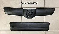 Зимняя накладка заглушка защита радиатора Renault Trafic 2001-2006