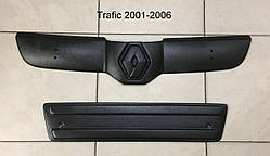 Зимова накладка заглушка захист радіатора Renault Trafic 2001-2006