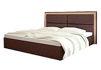 Ліжко двоспальне в спальню з ДСП з пiдйомним механiзмом Міленіум Арбор Древ