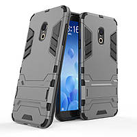 Чохол Meizu 15 Lite / M15 5.46" Hybrid Armored Case темно-сірий