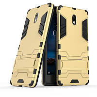 Чохол Nokia 3 Hybrid Armored Case золотий