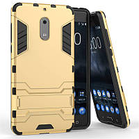 Чохол Nokia 6 Hybrid Armored Case золотий