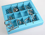 Набір металевих головоломок 10 Metal Puzzle Blue Eureka!, фото 4